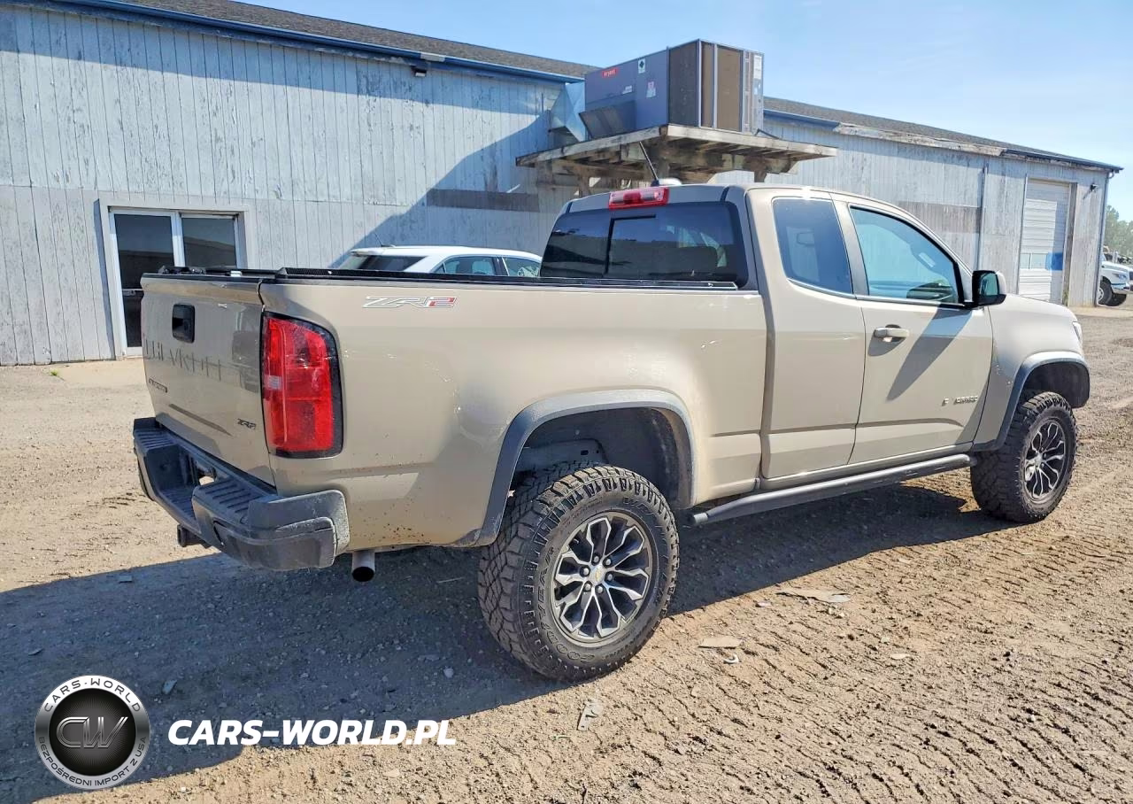 2021 Chevrolet Colorado Zr2 VIN:1GCRTEEN4M1181703 - 3