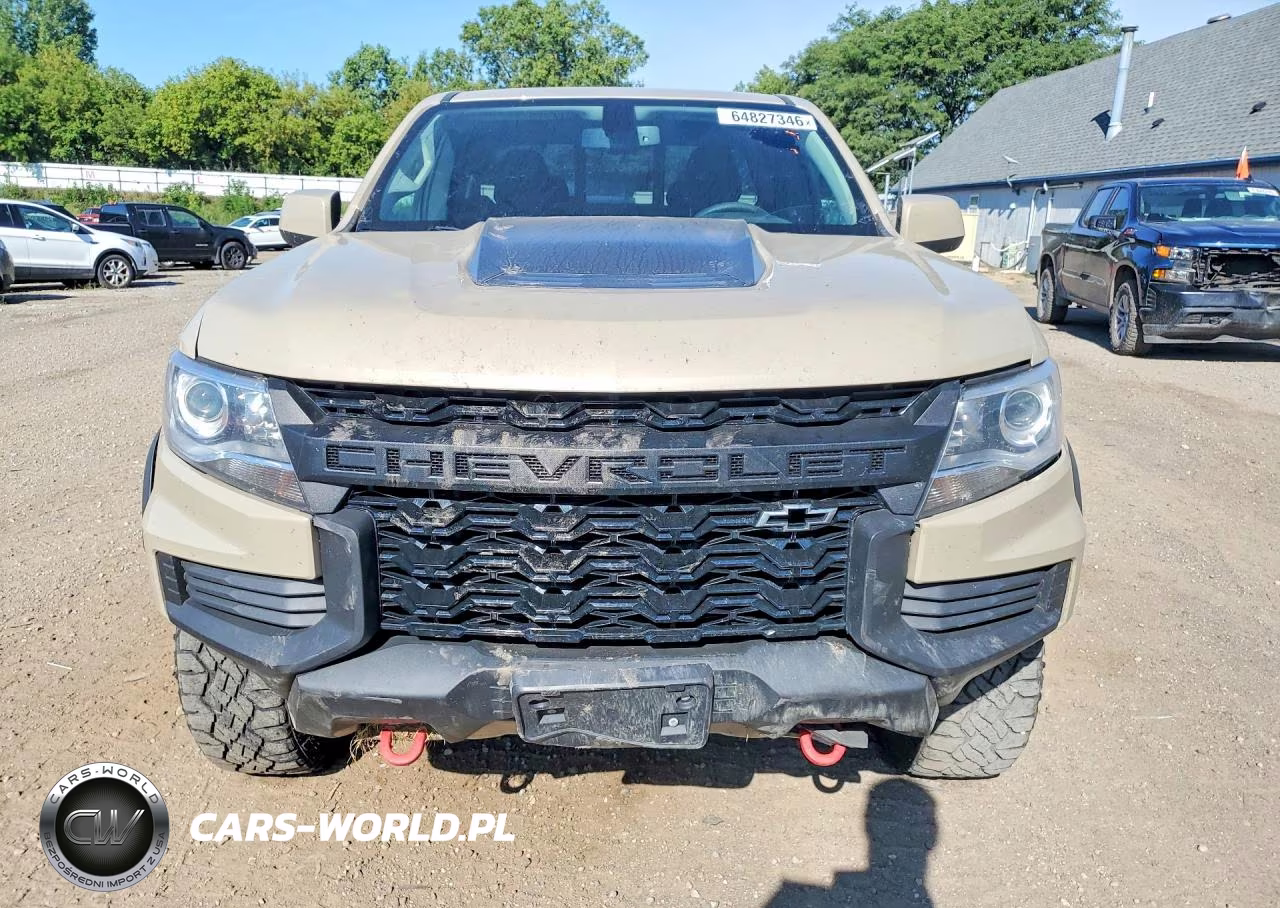 2021 Chevrolet Colorado Zr2 VIN:1GCRTEEN4M1181703 - 5