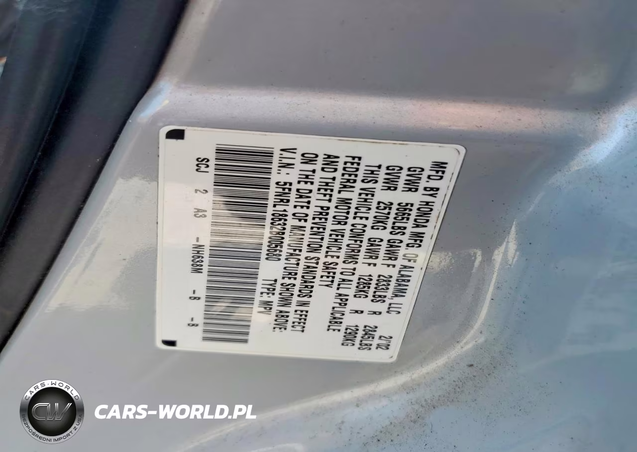 2002 Honda Odyssey Ex VIN:5FNRL18632B005680 - 13