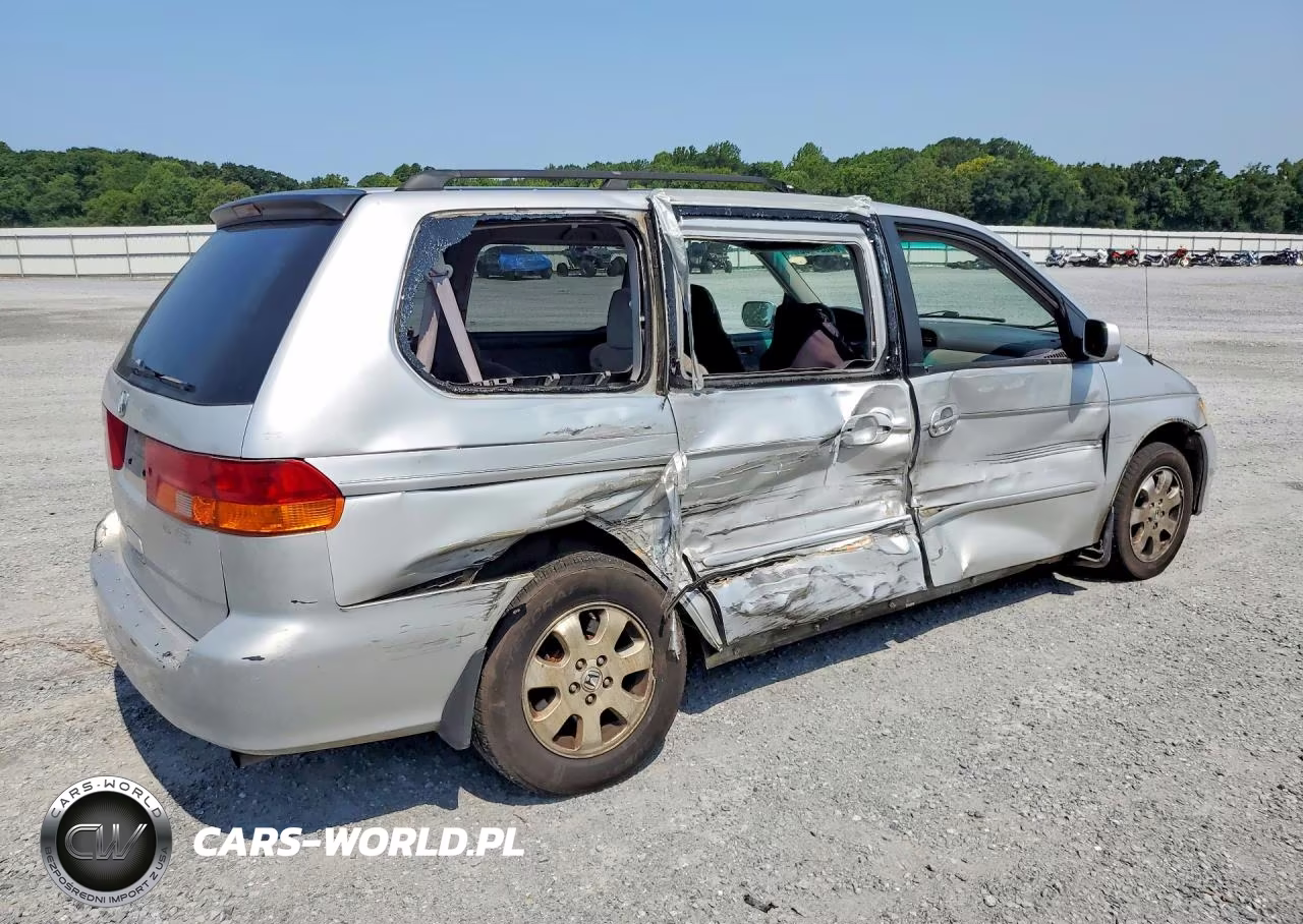2002 Honda Odyssey Ex VIN:5FNRL18632B005680 - 3