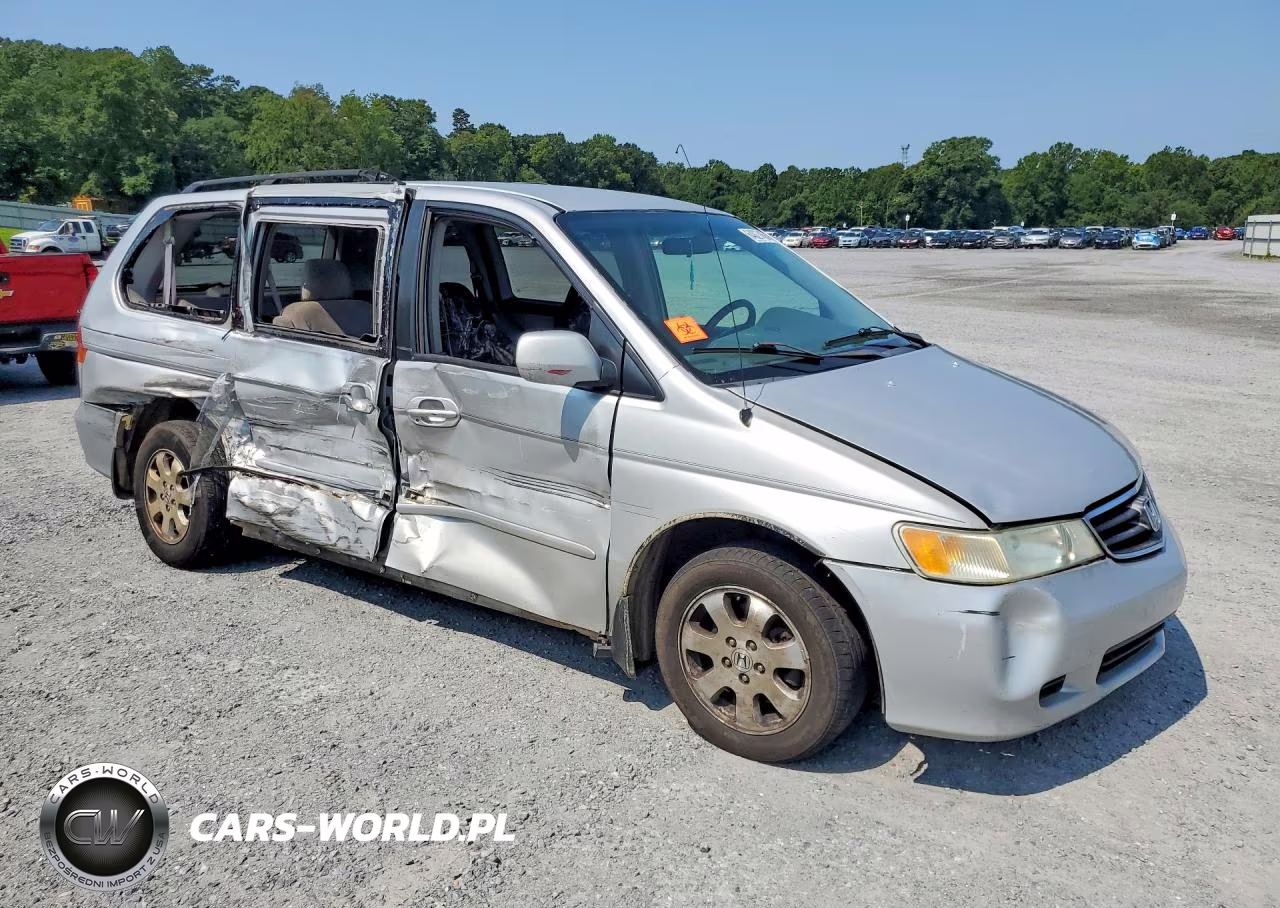 2002 Honda Odyssey Ex VIN:5FNRL18632B005680 - 4