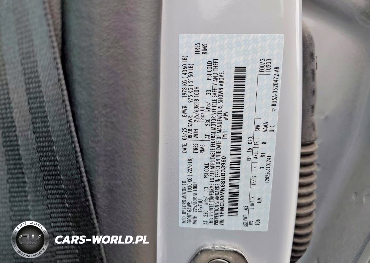 2025 Ford Escape St Line VIN:1FMCU0MN6SUB33960 - 14