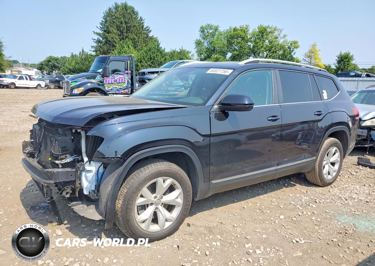 2018 Volkswagen Atlas Sel VIN:1V2MR2CA6JC594163 - 1