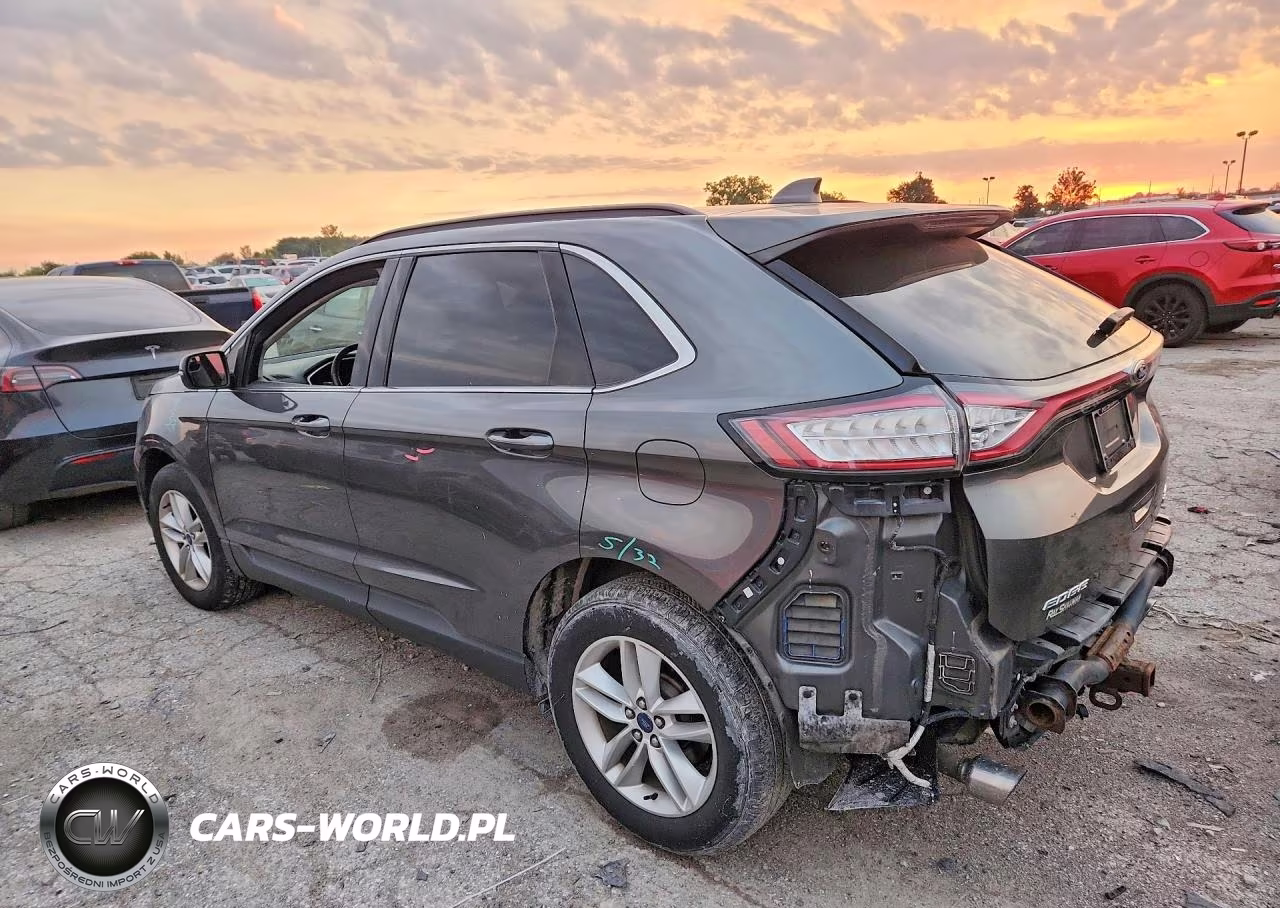 2017 Ford Edge Sel VIN:2FMPK4J93HBB33774 - 2