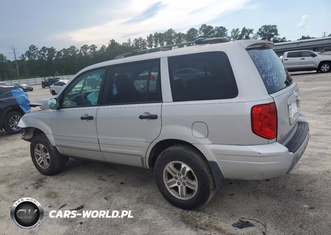2003 Honda Pilot Exl VIN:2HKYF18513H558647 - 2