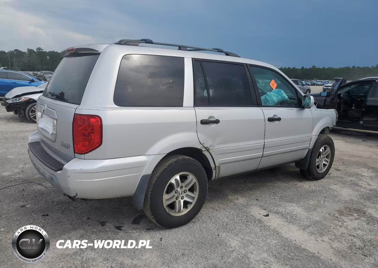 2003 Honda Pilot Exl VIN:2HKYF18513H558647 - 3