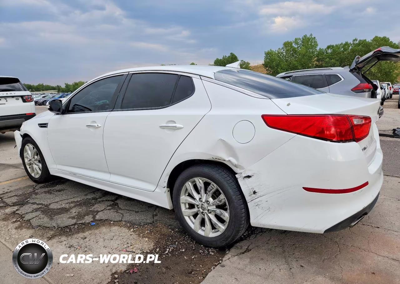 2014 Kia Optima Lx VIN:5XXGM4A70EG351437 - 2