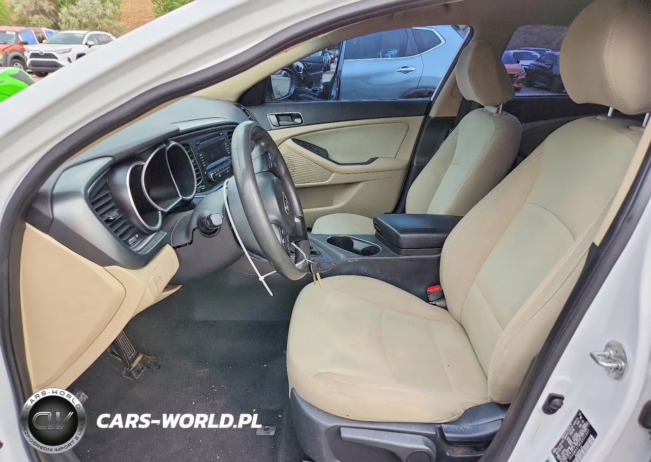 2014 Kia Optima Lx VIN:5XXGM4A70EG351437 - 7