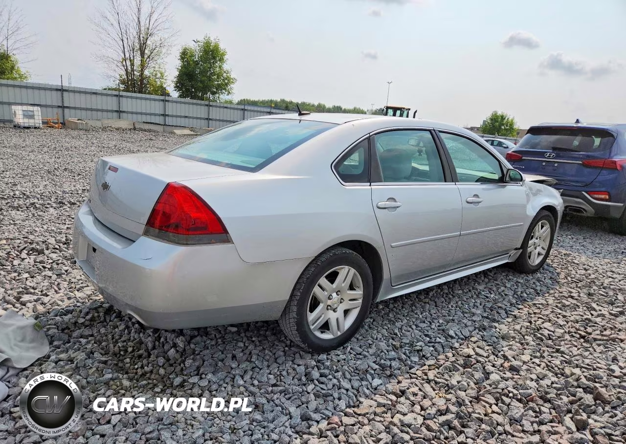 2012 Chevrolet Impala Lt VIN:2G1WG5E3XC1276208 - 3