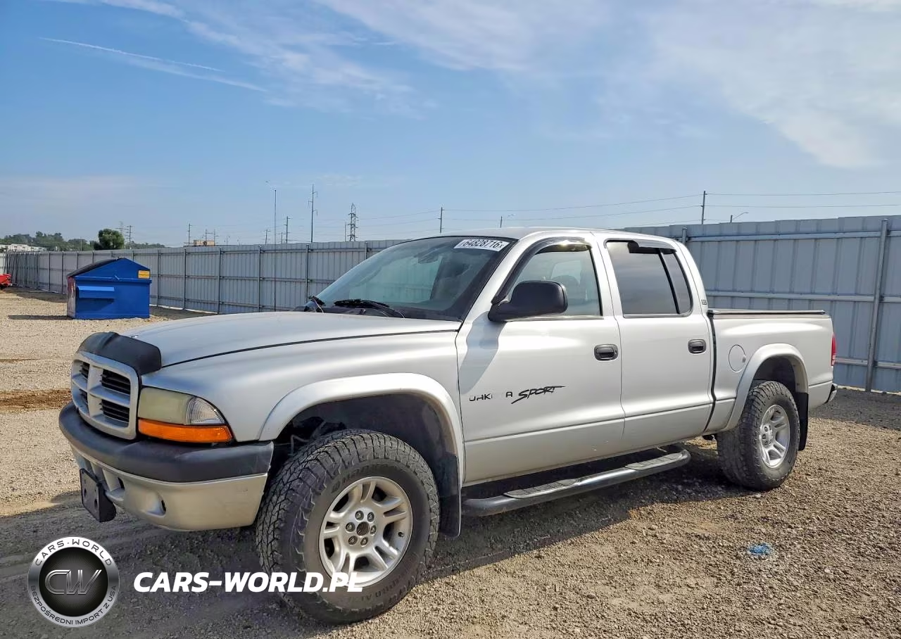 2001 Dodge Dakota Quad VIN:1B7HG2AZ31S239992 - 1