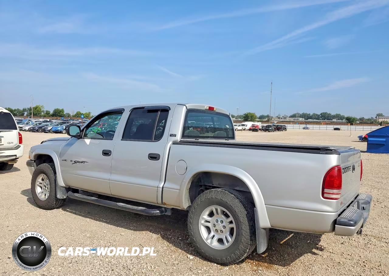 2001 Dodge Dakota Quad VIN:1B7HG2AZ31S239992 - 2