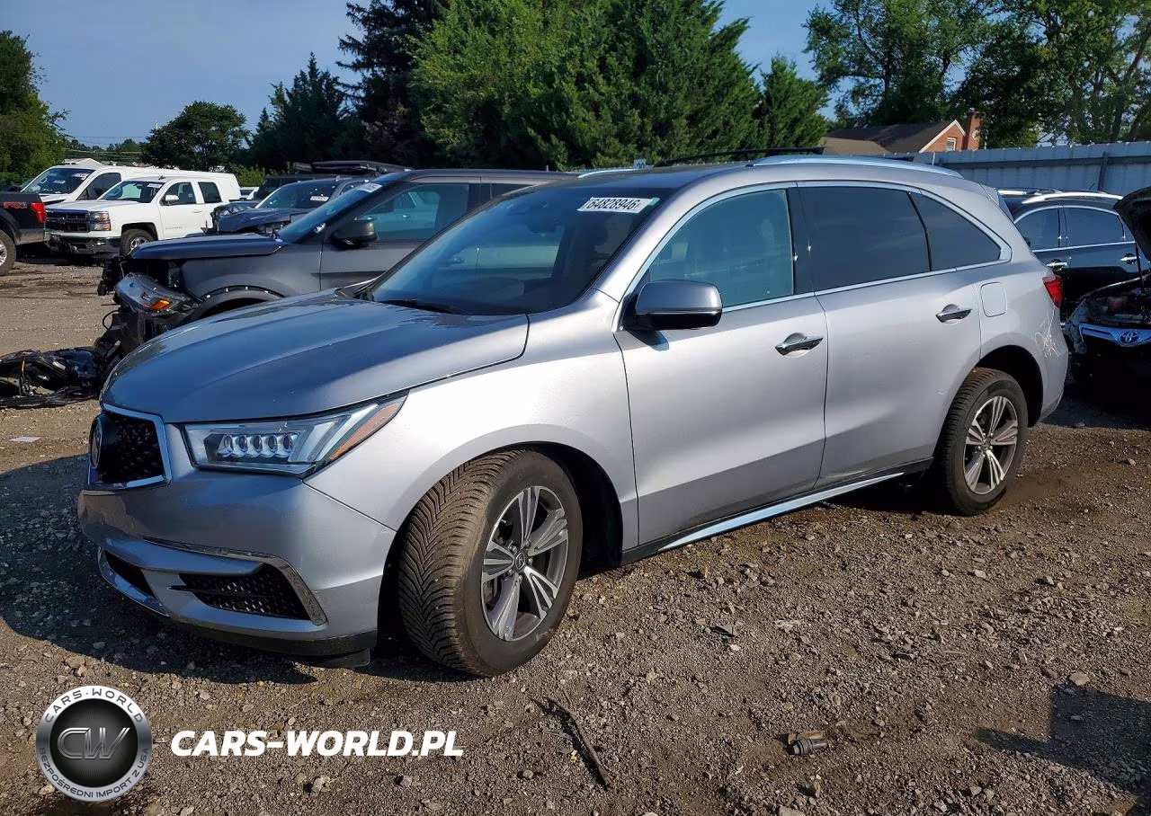 2017 Acura Mdx VIN:5FRYD4H33HB005055 - 1