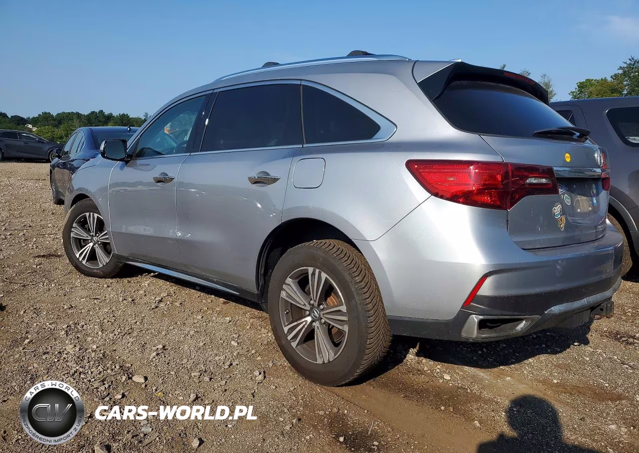 2017 Acura Mdx VIN:5FRYD4H33HB005055 - 2