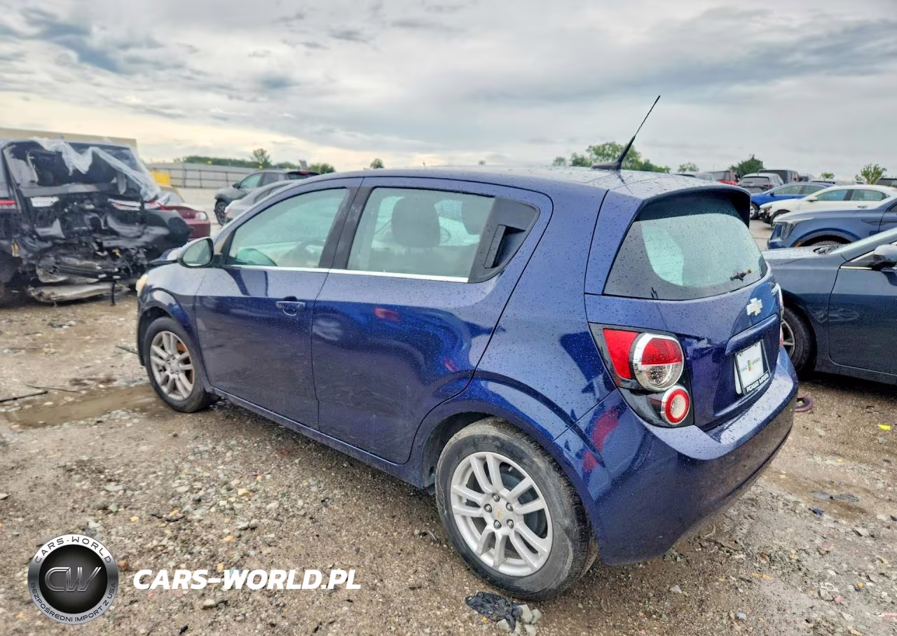 2012 Chevrolet Sonic Lt VIN:1G1JC6SHXC4193779 - 2