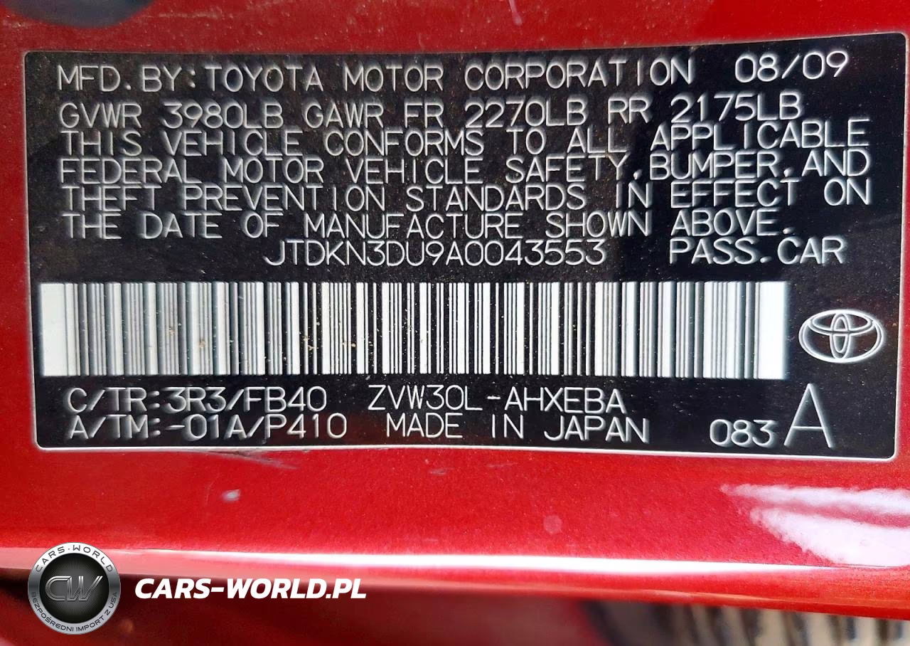 2010 Toyota Prius Ii VIN:JTDKN3DU9A0043553 - 12