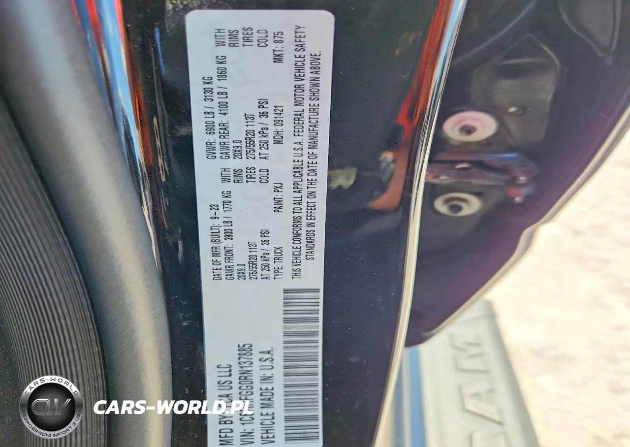 2024 Ram 1500 Tradesman VIN:1C6RRFGG0RN137885 - 12