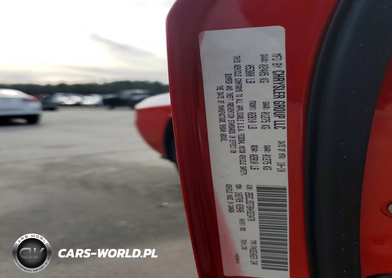 2010 Dodge Challenger R-T VIN:2B3CJ5DT8AH323478 - 12