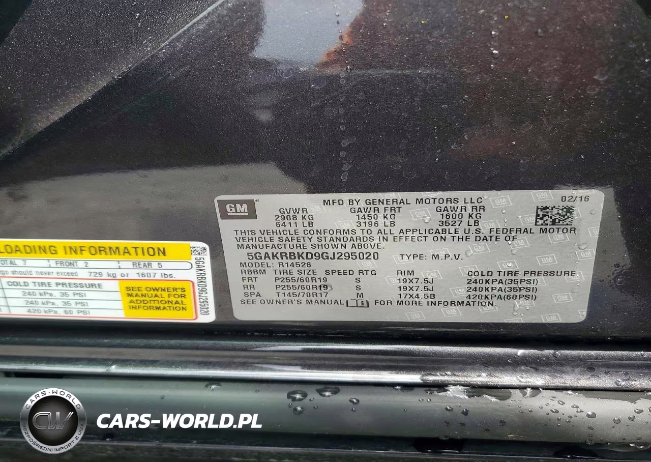 2016 Buick Enclave VIN:5GAKRBKD9GJ295020 - 13