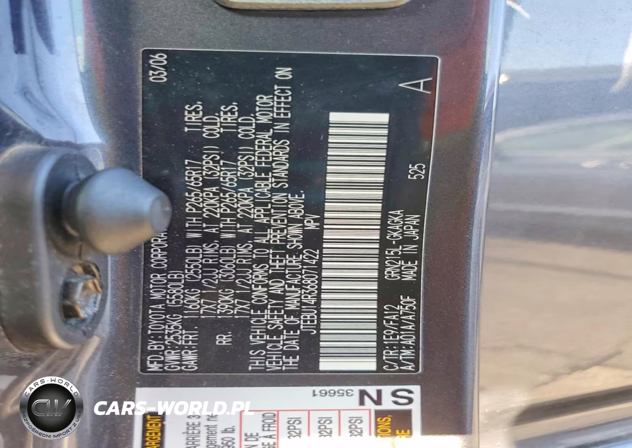 2006 Toyota 4Runner Sr5 VIN:JTEBU14R368071422 - 13