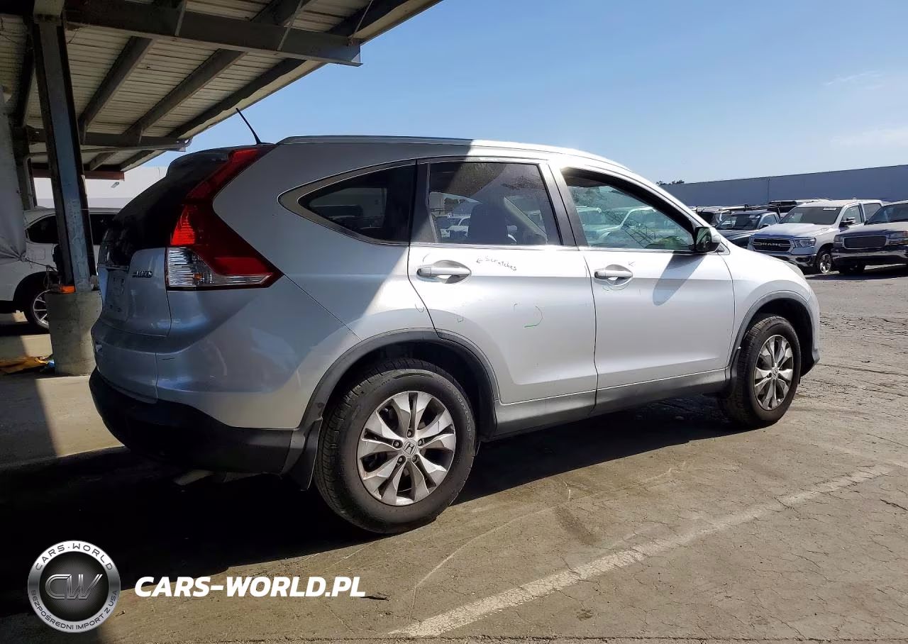 2013 Honda Cr-V Exl VIN:2HKRM4H72DH678696 - 3