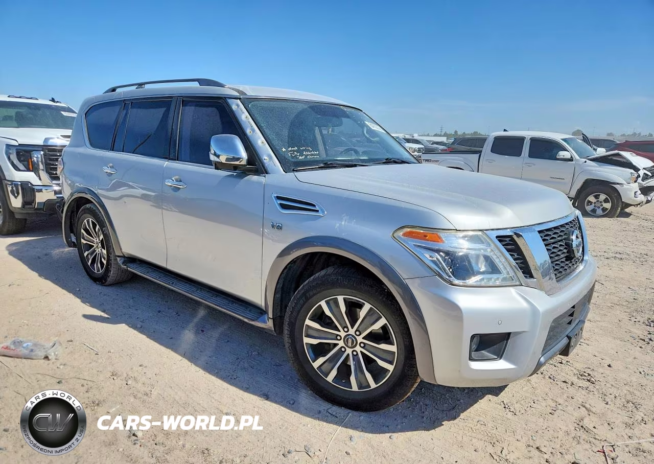 2020 Nissan Armada Sl VIN:JN8AY2ND0LX015568 - 4