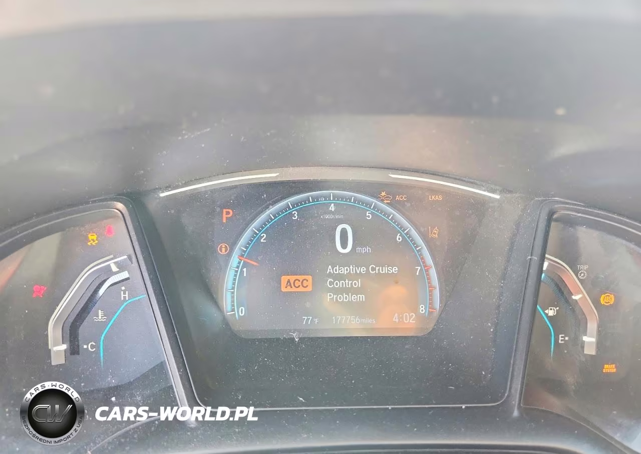 2019 Honda Civic Lx VIN:19XFC2F68KE205391 - 9