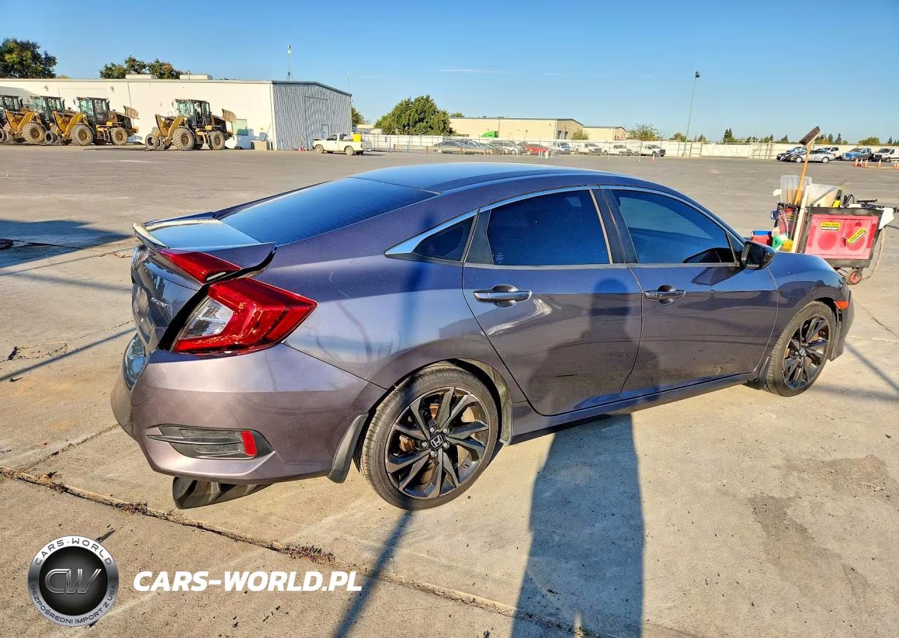 2020 Honda Civic Sport VIN:19XFC2F84LE208064 - 3