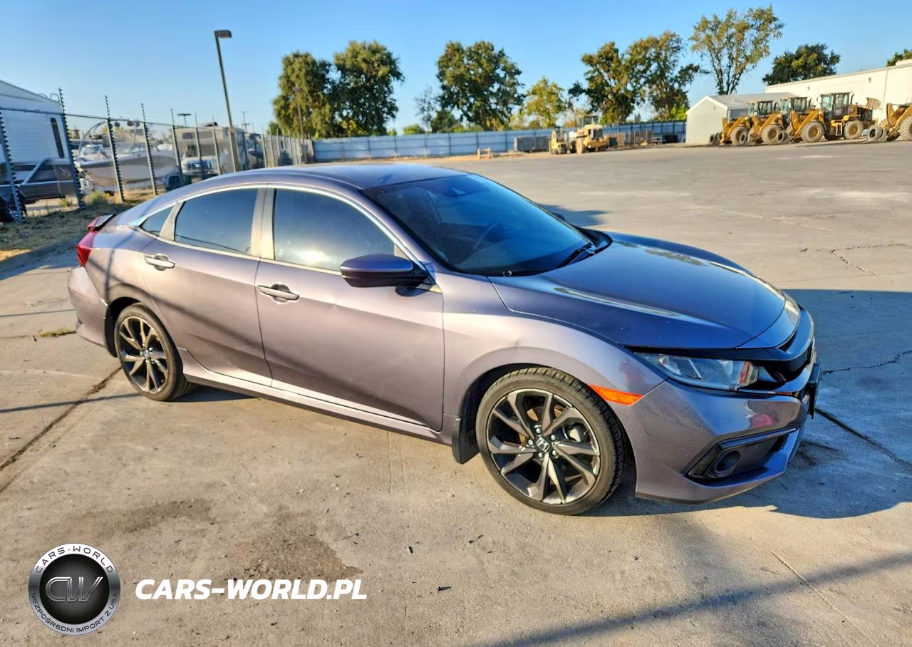 2020 Honda Civic Sport VIN:19XFC2F84LE208064 - 4