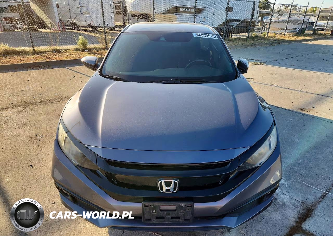 2020 Honda Civic Sport VIN:19XFC2F84LE208064 - 5