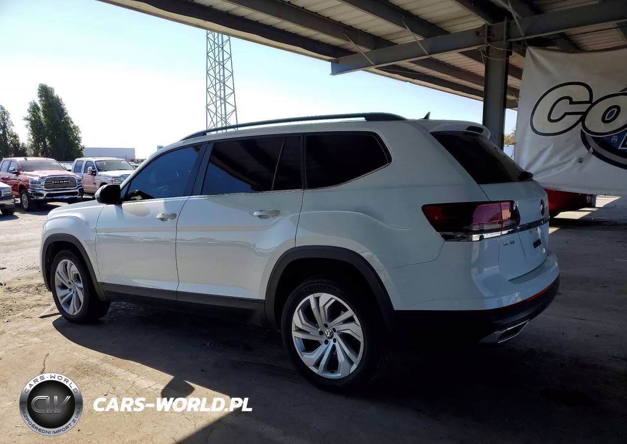 2021 Volkswagen Atlas Se VIN:1V2JR2CA6MC602754 - 2
