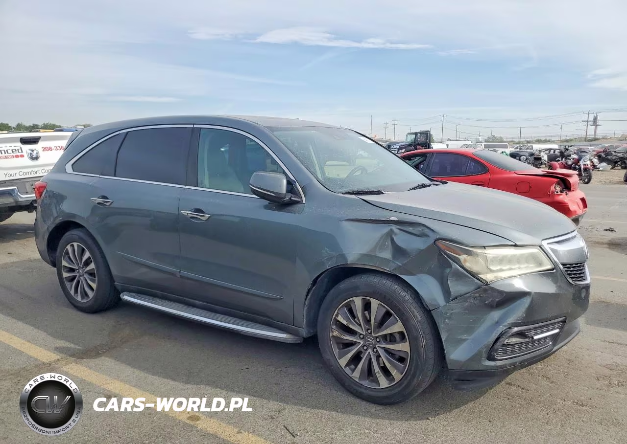 2015 Acura Mdx Technology VIN:5FRYD3H66FB001244 - 4