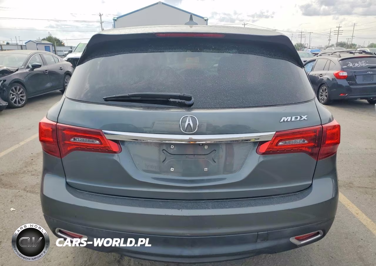 2015 Acura Mdx Technology VIN:5FRYD3H66FB001244 - 6