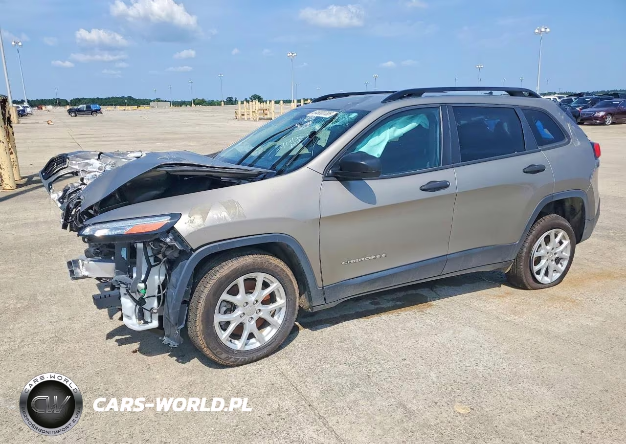 2017 Jeep Cherokee Sport VIN:1C4PJLAB4HW596333 - 1