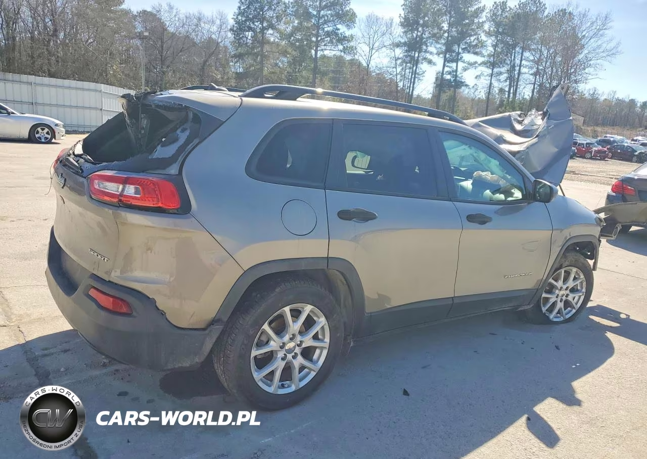 2017 Jeep Cherokee Sport VIN:1C4PJLAB4HW596333 - 3