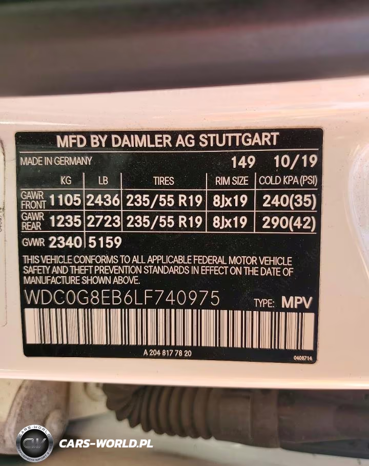 2020 Mercedes-Benz Glc 300 4Matic VIN:WDC0G8EB6LF740975 - 13