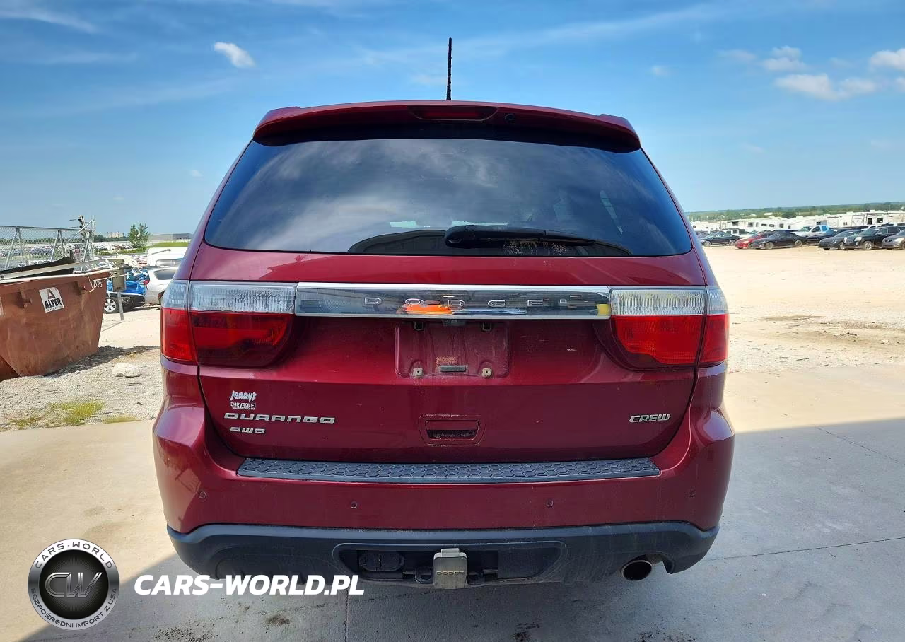2013 Dodge Durango Crew VIN:1C4RDJDG7DC662297 - 6