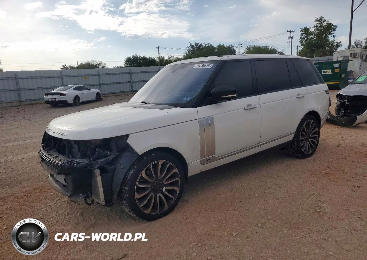 2016 Land Rover Range Rover Autobiography – zdjęcie 1 z 13