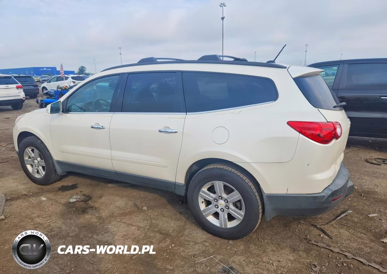 2012 Chevrolet Traverse Lt VIN:1GNKRGED3CJ127625 - 2