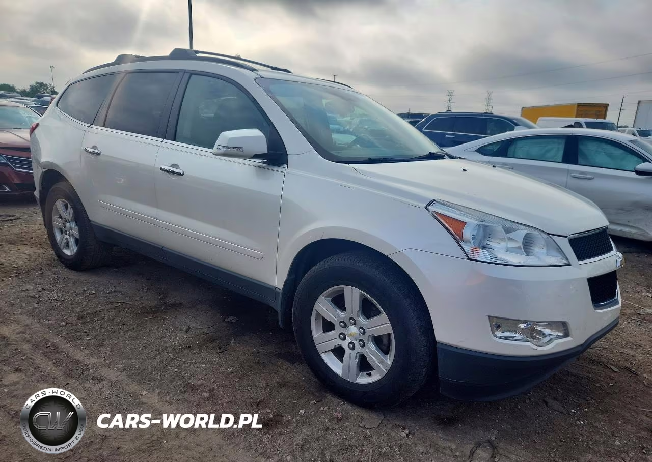 2012 Chevrolet Traverse Lt VIN:1GNKRGED3CJ127625 - 4