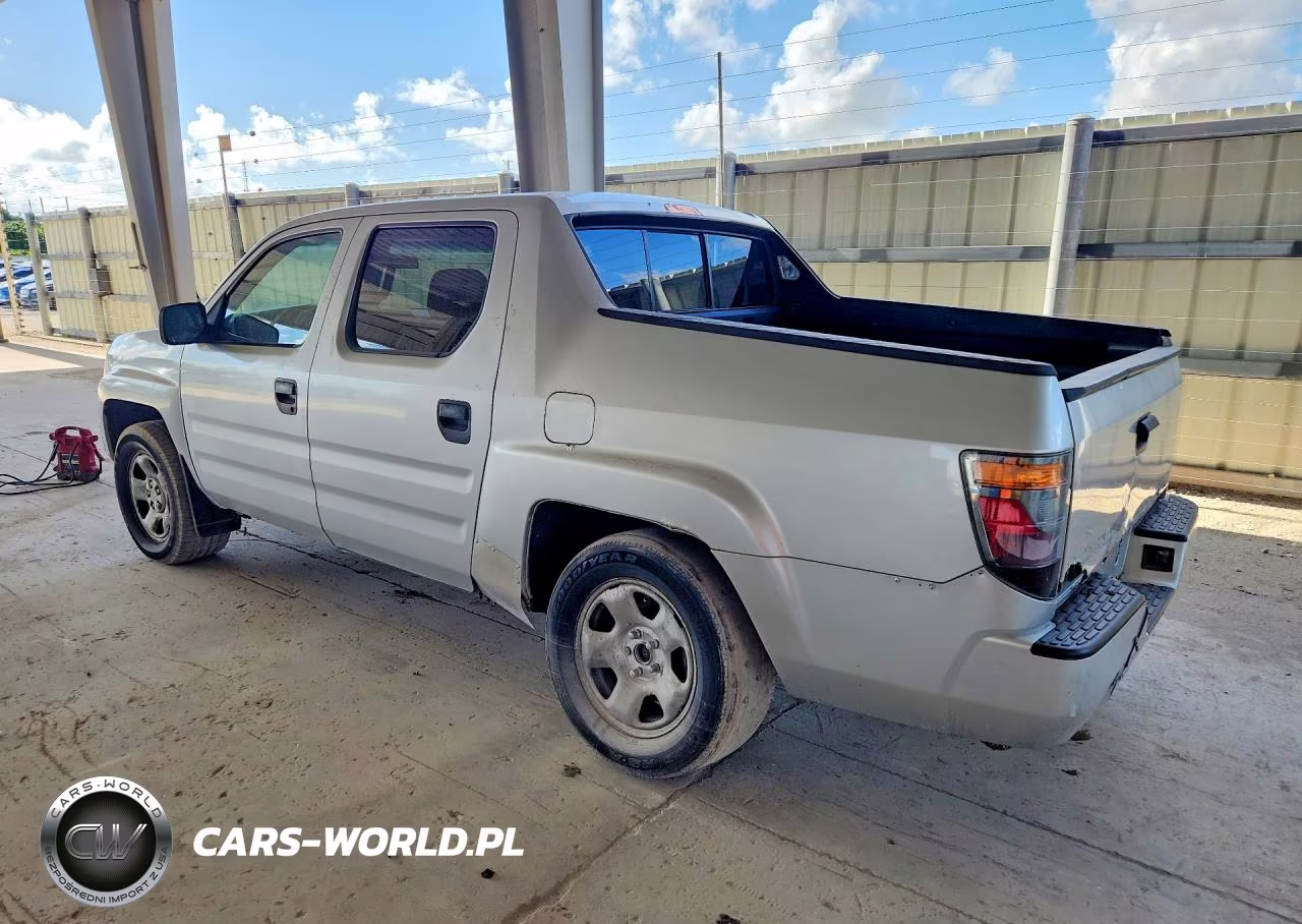 2007 Honda Ridgeline Rts VIN:2HJYK16487H002514 - 2