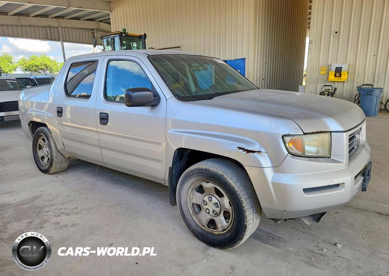 2007 Honda Ridgeline Rts VIN:2HJYK16487H002514 - 4