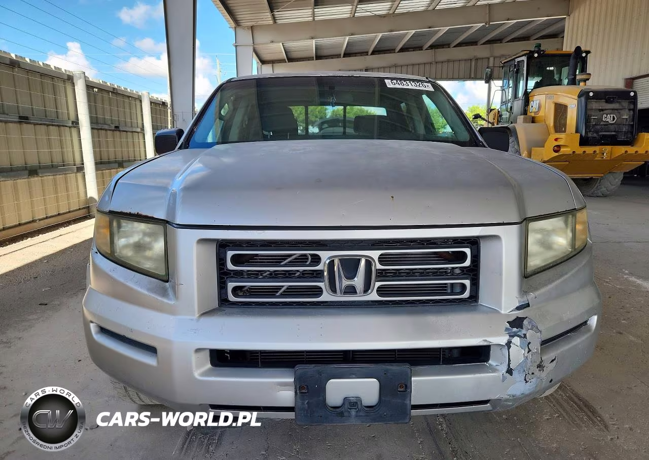 2007 Honda Ridgeline Rts VIN:2HJYK16487H002514 - 5