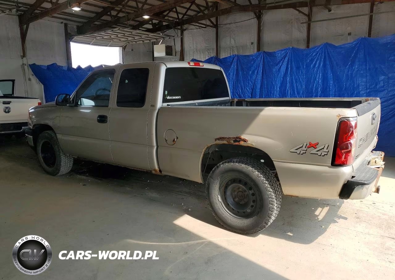 2007 Chevrolet Silverado K1500 Classic VIN:1GCEK19B57Z103916 - 2