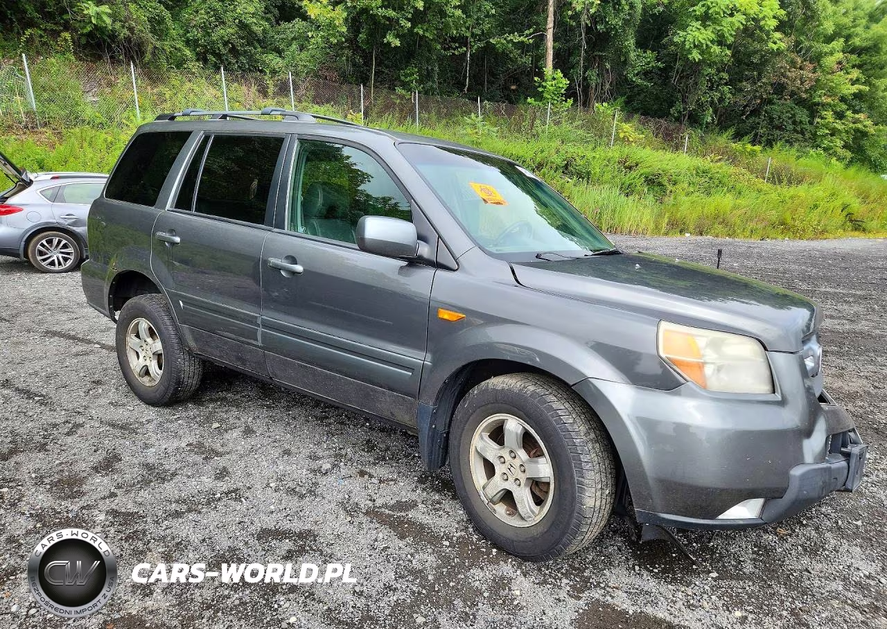 2007 Honda Pilot Exl VIN:2HKYF18557H513054 - 4