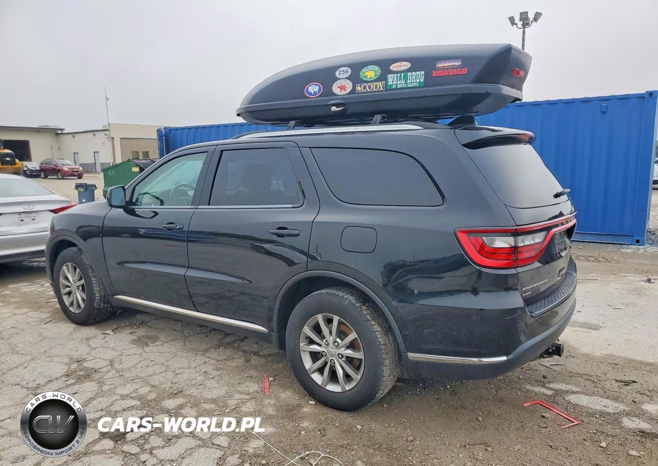 2017 Dodge Durango Sxt VIN:1C4RDJAG5HC907236 - 2