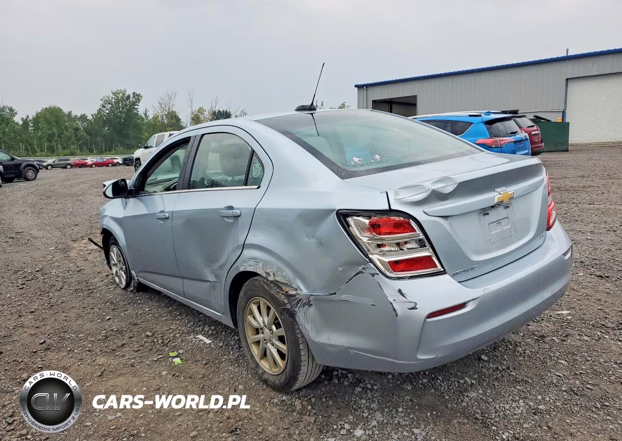 2017 Chevrolet Sonic Lt VIN:1G1JD5SG9H4151206 - 2