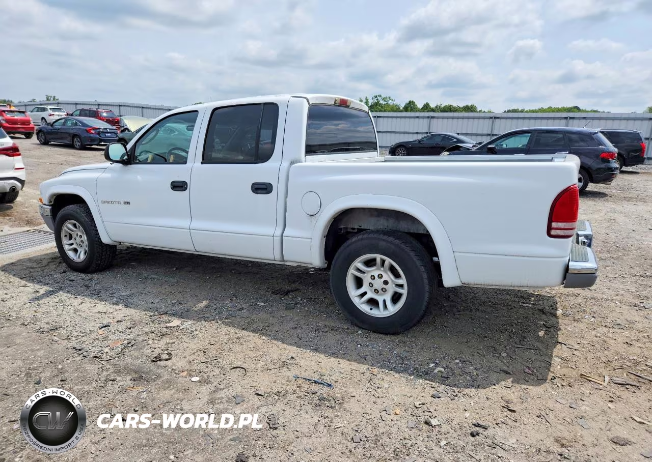 2002 Dodge Dakota Quad Slt VIN:1B7HL48N82S625951 - 2