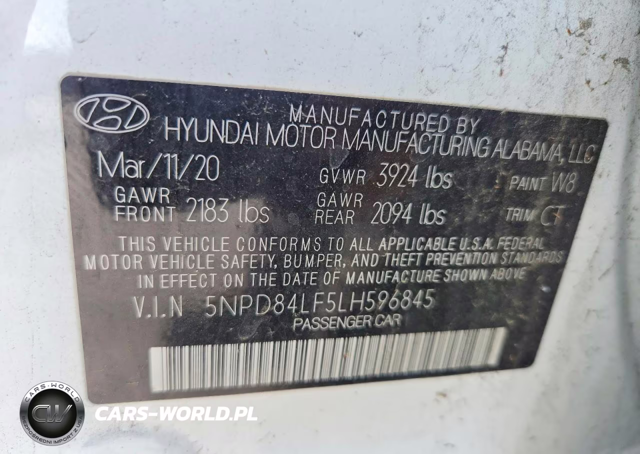 2020 Hyundai Elantra Sel VIN:5NPD84LF5LH596845 - 12