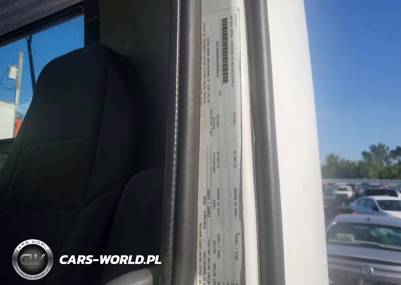 2009 Volvo Vnl Semi Truck VIN:4V4NC9EG29N493739 - 12