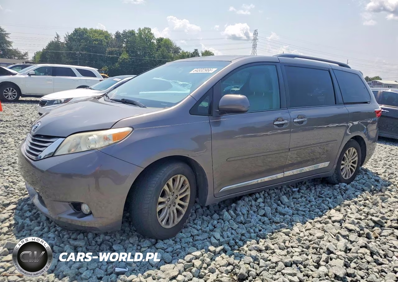 2015 Toyota Sienna Xle 8-Passenger VIN:5TDYK3DCXFS585243 - 1